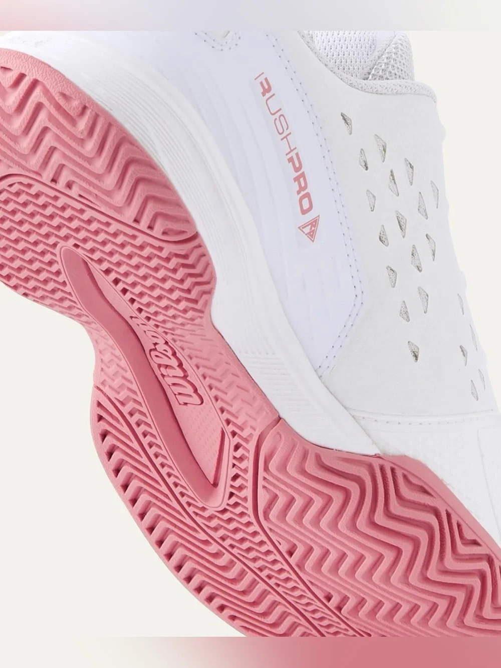 NWT Wilson Kids Tennis Shoes White Pink   NEW